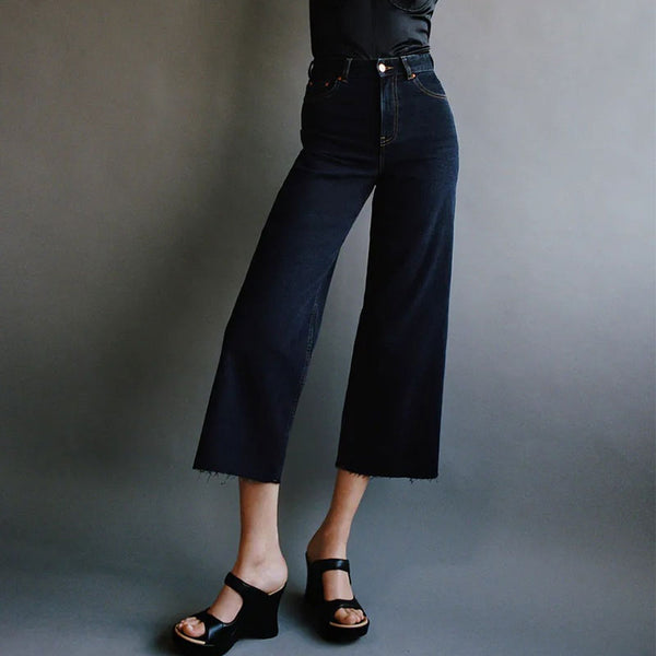 Nlzgmsj Za Women 2022 Woman Jeans High Waist Clothes Denim Clothing Streetwear Vintage Quality Harajuku Straight Pants 202209