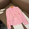 Nomikuma Double Breasted Woman Suit Jacket Korean Elegant Notched Collar Blazers Autumn 2022 Blazer Coat 6Z997