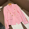 Nomikuma Double Breasted Woman Suit Jacket Korean Elegant Notched Collar Blazers Autumn 2022 Blazer Coat 6Z997