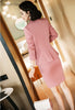 Novelty Pink Formal Uniform Designs Business Suits with Skirt and Jackets Coat for Women OL Styles Ladies Office Blazers Set
