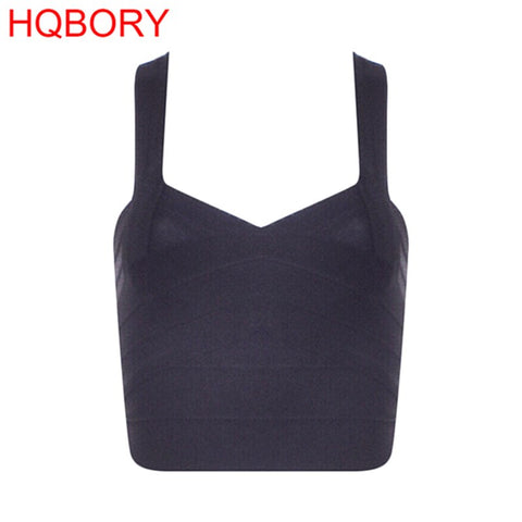 Nude V Neck Strap Summer Sexy Women's Short Elastic Knitted New Fashion 2022 Bandage Crop Top
