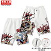 Kimura Three Society original Chinese Feng Sun Wukong cartoon casual loose shorts straight men's new five-point pants.