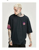Kimura Sanshe's new tidal brand short-sleeved rabbit printing five-minute sleeve loose shoulder T sleeve students wear tide
