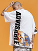 Mucunsanshe original hand-painted cute pet dog printed short-sleeved loose-fitting T-shirt summer couple outfit swerves.