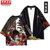 Kimura three society original national tide hand-painted which series of cardigans seven-sleeve summer sunburn loose jacket.