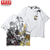 Bucun San Hong Kong Style Printing Personality Five Sleeves T T-shirts Student Young Lovers Fashion New Products