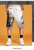 Kimura sanshe Guochao original five pants Qitian Monkey King summer trend loose pants casual beach shorts