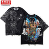 Mucunsanshe 2022 new short sleeve Zhong Kui national fashion t-shirt men's loose fashion fashion fashion T-shirt half sleeve summer