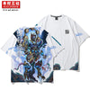 Mucunsanshe 2022 new short sleeve Zhong Kui national fashion t-shirt men's loose fashion fashion fashion T-shirt half sleeve summer