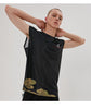 Kimura Sanshi original design 2022 new hand-painted which printed vest male loose shoulder sleeveless top tide.