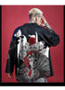 Original hand drawn Peking Opera Daji printing spring and summer sun proof clothes men's clothes and Taoist robes