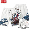 Kimura Three Society Chinese Fengyuan Innovation Fairy Beast Apes King Straight Five Pants Summer Fashion Shorts
