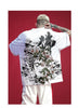 Kimura three community national trend 2022 Chinese style TWIN SHADOW Buddha printed five point sleeve T-shirt top student trend