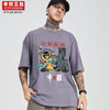 Kimura No.3 original Guochao new product series funny text printed crew neck loose comfortable breathable T-Shirt Top