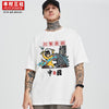 Kimura No.3 original Guochao new product series funny text printed crew neck loose comfortable breathable T-Shirt Top