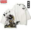 Kimura three society original national tide hand-painted which series of cardigans seven-sleeve summer sunburn loose jacket.