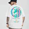 Wood Village Three Society original design reflective unicorn printing creative fun loose short-sleeved youth jacket trend