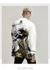Kimura three society original national tide hand-painted which series of cardigans seven-sleeve summer sunburn loose jacket.