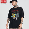 Kimura No.3 original Guochao new product series funny text printed crew neck loose comfortable breathable T-Shirt Top