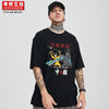 Kimura No.3 original Guochao new product series funny text printed crew neck loose comfortable breathable T-Shirt Top