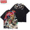 Kimura Sanshe Tide Brand Summer New Product Clear Mood Joint Loose Handsome Five-Minute Sleeve T-shirt Top Student Tide