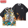 Mucunsanshe 2022 new short sleeve Zhong Kui national fashion t-shirt men's loose fashion fashion fashion T-shirt half sleeve summer