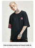 Kimura Sanshe's new tidal brand short-sleeved rabbit printing five-minute sleeve loose shoulder T sleeve students wear tide
