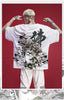 Kimura three community national trend 2022 Chinese style TWIN SHADOW Buddha printed five point sleeve T-shirt top student trend