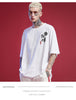 Kimura three social national tide new original design hand-painted t-shirt fashion loose large-code tide brand short sleeves.