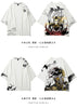 Kimura three society original national tide hand-painted which series of cardigans seven-sleeve summer sunburn loose jacket.