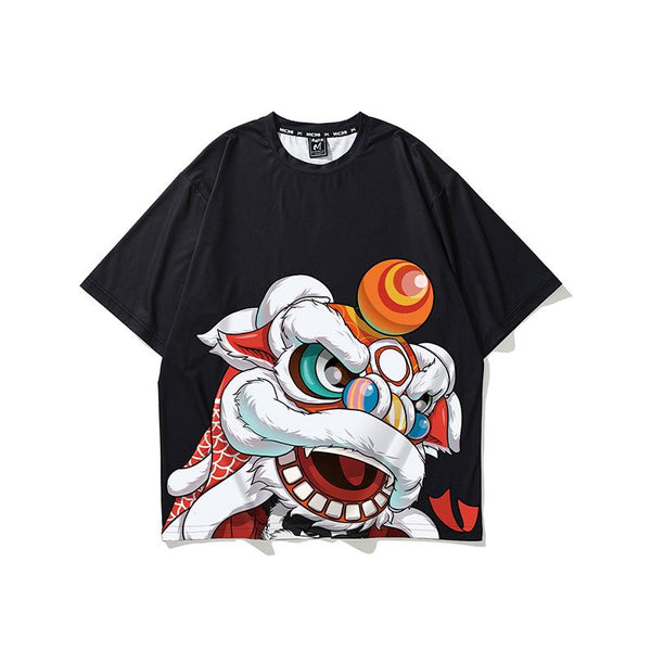 A short-sleeved T shirt with a short-sleeved shirt and a short-sleeved five-sleeved shirt with a loose summer style