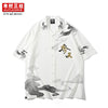 Original short sleeve shirt with Guochao printing by Mucun group 3