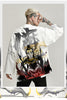 Kimura three society original national tide hand-painted which series of cardigans seven-sleeve summer sunburn loose jacket.