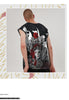 Kimura Sanshi original design 2022 new hand-painted which printed vest male loose shoulder sleeveless top tide.