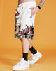 Kimura Three Society original Chinese Feng Sun Wukong cartoon casual loose shorts straight men's new five-point pants.