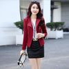 Spring And Autumn Coat Jacket Women Blazers 2022 New Fashion Suit Women Clothing Short Slim Female Outerwear Black