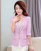 Spring Three Quarter Blazers Female 2022 Summer Suit Women Blazer Single Button Short Slim Ladies Suits Outerwear Coat