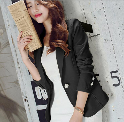 Green/Yellow Single Button Ladies Blazers Women 2022 Spring Autumn Women Suit Jacket Blazer Femme Office Tops Coats