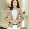 Spring Autumn Women Blazers and Jackets 2022 New Fashion Single Button Office Blazer Femenino Branco Black Blazer Femme