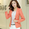 Spring Autumn Women Blazers and Jackets 2022 New Fashion Single Button Office Blazer Femenino Branco Black Blazer Femme