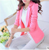 White Female Blazer 2022 Long Sleeve Blaser Women Suit jacket Female Feminine Blazer Femme Black Single Button Blazer