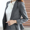 OL Skirt Suit Women 2 Piece Blazer Skirts Set Office Lady Business Work Lady Uniform Female Jacket Notched Formal Clothing 2022