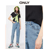 ONLY  Straight Fit High-rise Raw-edge Rolled Crop Jeans | 120149707