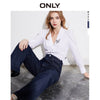 ONLY Women's Loose Fit High-rise Wide-leg Jeans | 120132523