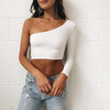 Off Shoulder Camisole Tank Top Female Knitted Crop Top 2022 Summer Women White Sexy Tops Elastic Cotton Short Cropped Camis Tees