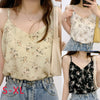 Off Shoulder Top Fashion Women V-Neck Casual Sleeveless Printed Camis Vest Loose Tanks Tops blusas De Mujer Y Camisas Top Femme