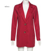 Office Ladies Blazer Single-Breasted Long-Sleeve Slim Casual Female Blazer Suit Ol Women