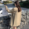 Office Ladies Casual White Blazer Women Autumn Oversized Blazer Jacket Female Elegant Business Short Green Coat