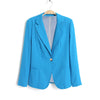 Office Ladies Suit Black Formal Blazer Women'S Work Suit Pocket Jacket Jacket Classic Retro Women'S Slim Casual Orange Suit Unif