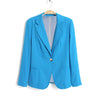 Office Ladies Suit Black Formal Blazer Women'S Work Suit Pocket Jacket Jacket Classic Retro Women'S Slim Casual Orange Suit Unif